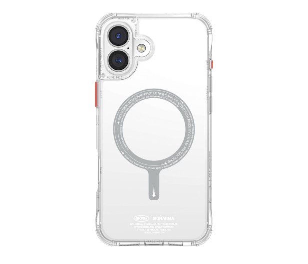 SKINARMA Saido do iPhone 16 6.1" Magnetic Charging clear - 1316912 - zdjęcie
